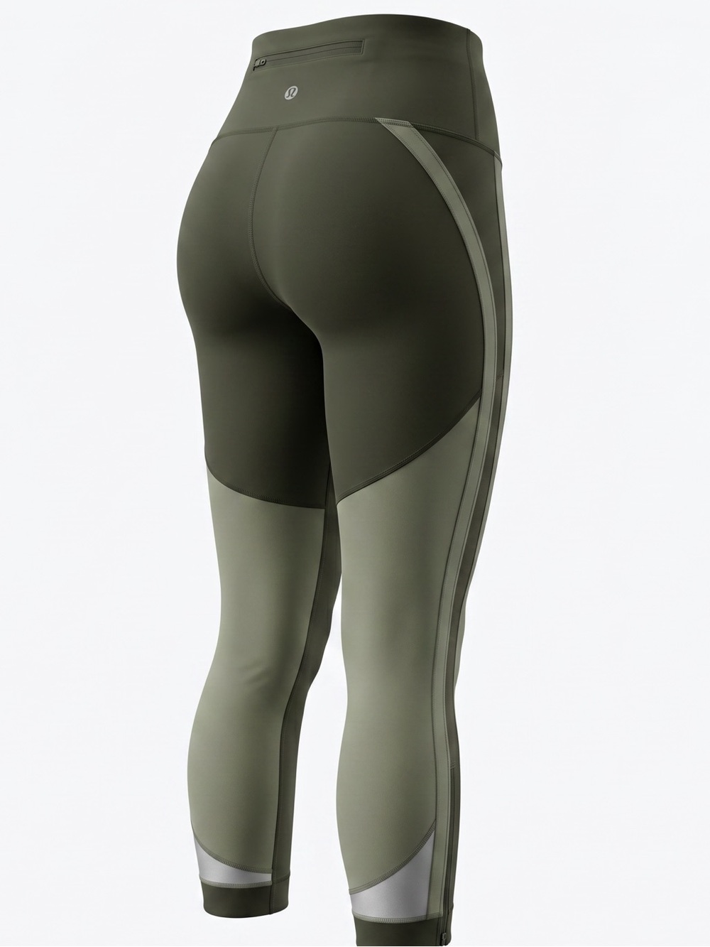 Lululemon Zip The Line Crop 23”